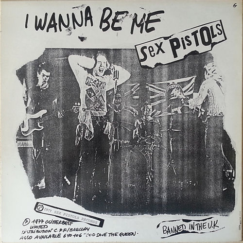 Sex Pistols - Anarchy In The UK France 12" alternative labels G code
