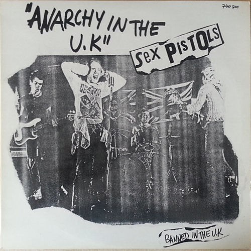  Sex Pistols - Anarchy In The UK France 12" alternative labels G code