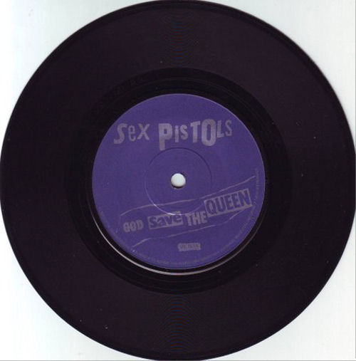  Sex Pistols - God Save The Queen United Kingdom 7" Sample - Not For Resale