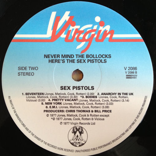 God Save The Sex Pistols - Never Mind The Bollocks: Japan