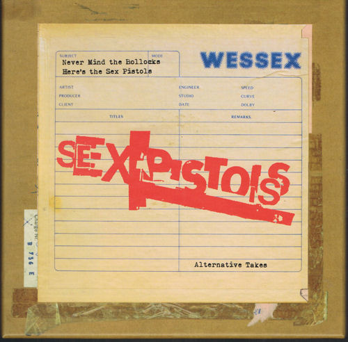 Sex Pistols - NEVER MIND THE BOLLOCKS HERE'S THE SEX PISTOLS ALTERNATIVE TAKES 7 x 7" VINYL BOX SET