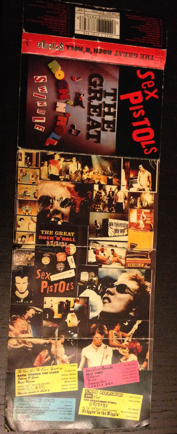 Sex Pistols - The Great Rock 'N' Roll Swindle Cassette release