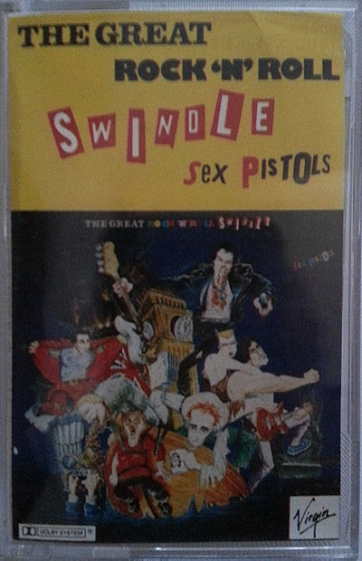 Sex Pistols - The Great Rock 'N' Roll Swindle Single LP Virgin Records Australian Cassette