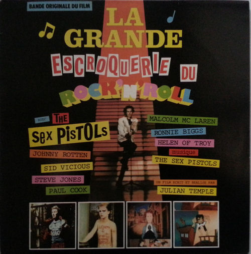 Sex Pistols - The Great Rock 'N' Roll Swindle Single LP Virgin Records France 1st Pressing