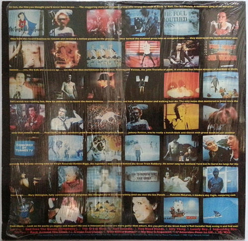 Sex Pistols - The Great Rock 'N' Roll Swindle Single LP Virgin Records Italy 1st Pressing