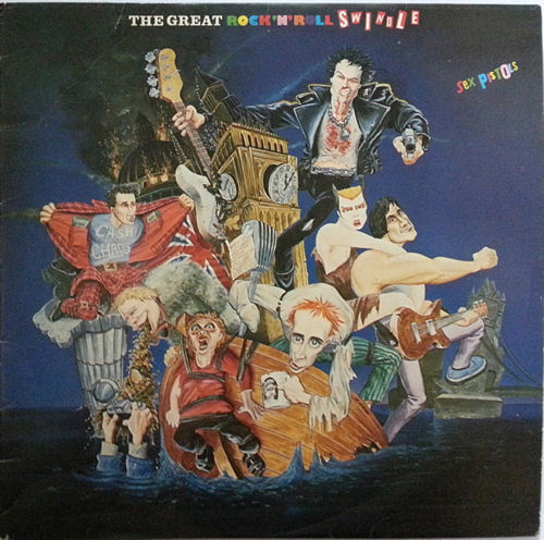  Sex Pistols - The Great Rock 'N' Roll Swindle Single LP Virgin Records New Zealand