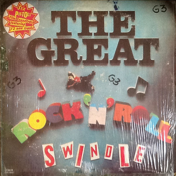  Sex Pistols - The Great Rock 'N' Roll Swindle Single LP Virgin Records Philippines