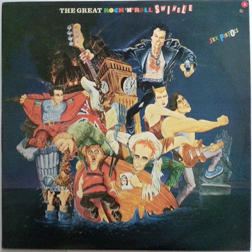  Sex Pistols - The Great Rock 'N' Roll Swindle Single LP Virgin Records Portugal