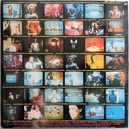 Sex Pistols - The Great Rock 'N' Roll Swindle Single LP Virgin Records Spain mid-price Pressing