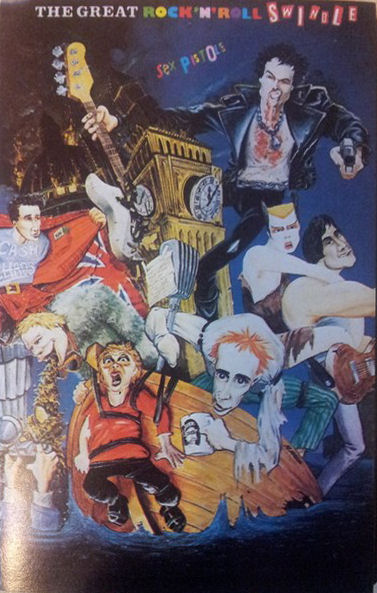 Sex Pistols - The Great Rock 'N' Roll Swindle Single LP Virgin Records UK Virgin Cassette