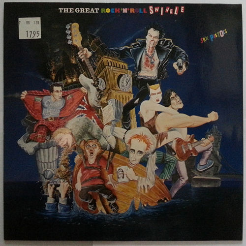 Sex Pistols - The Great Rock 'N' Roll Swindle Single LP Virgin Records West Germany 1st Pressing