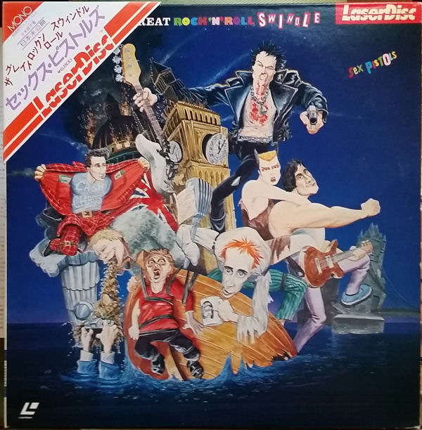  Sex Pistols - The Great Rock 'N' Roll Swindle JAPAN - LASER DISC