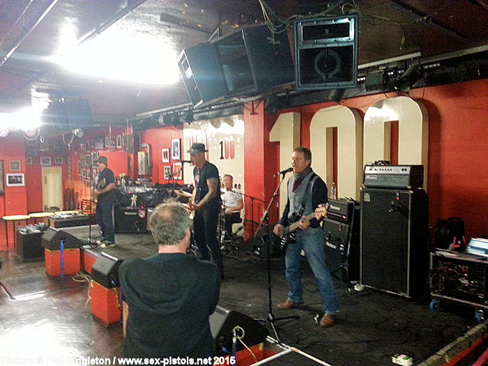 The Professionals: 100 Club, London, 16th October 2015 Soundcheck