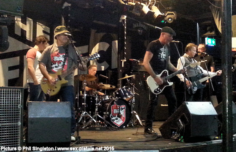 The Professionals: The Fleece, Bristol, 13th October 2015 Soundcheck