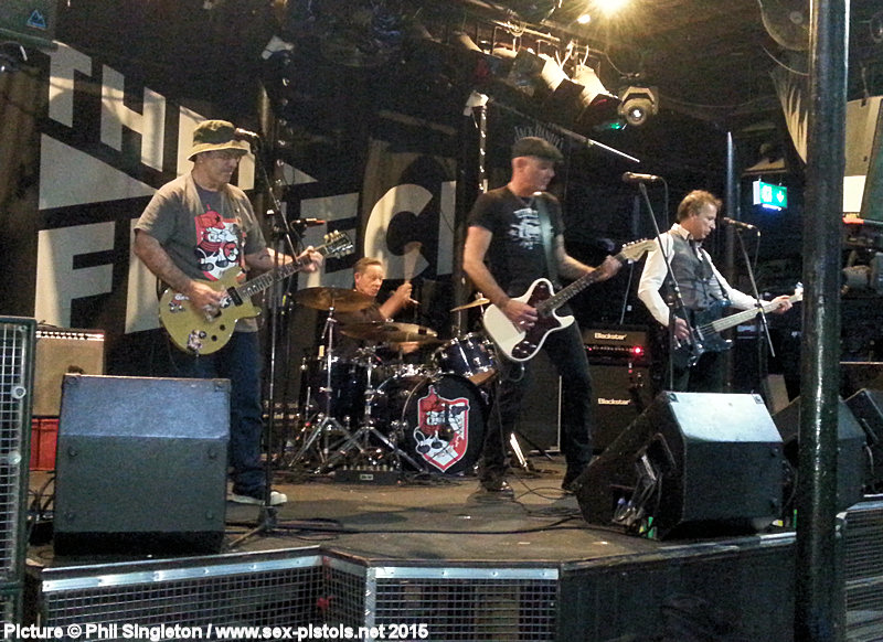 The Professionals: The Fleece, Bristol, 13th October 2015 Soundcheck