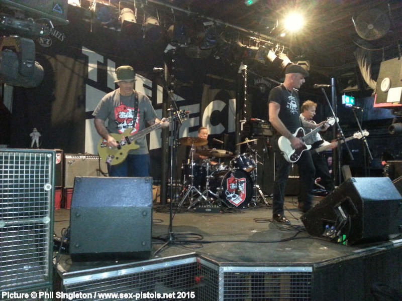 The Professionals: The Fleece, Bristol, 13th October 2015 Soundcheck