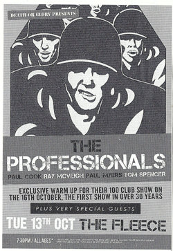 The Professionals: Bristol & London Live October 2015