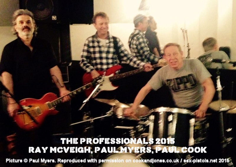 Ray McVeigh, Paul Myers & Paul Cook back together