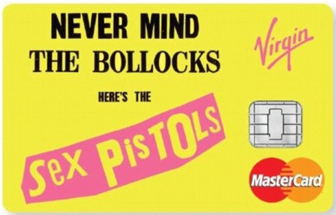 Sex Pistols' Credit Cards launched by Virgin