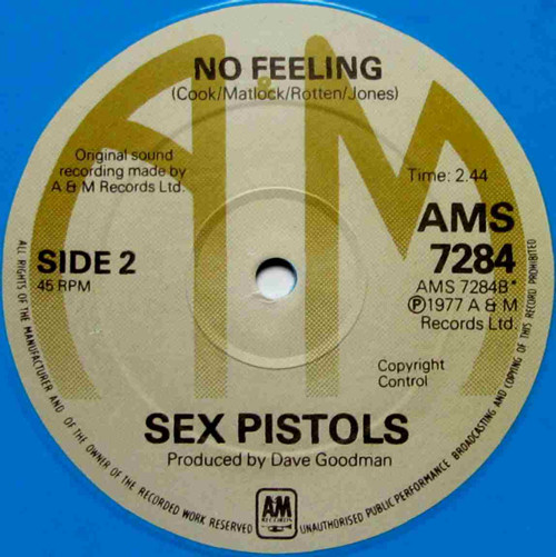 Sex Pistols - A&M God Save The Queen Counterfeit 12" Version 2 (2013)