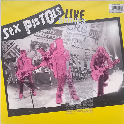 Sex Pistols - Japanese CD replica 2008 Filthy Lucre Live