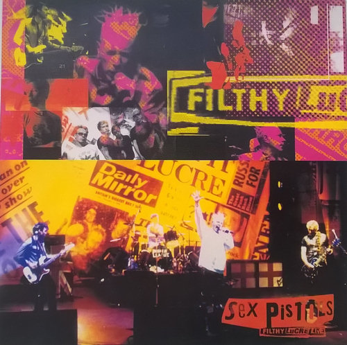 Sex Pistols - Japanese CD replica 2008 Filthy Lucre Live