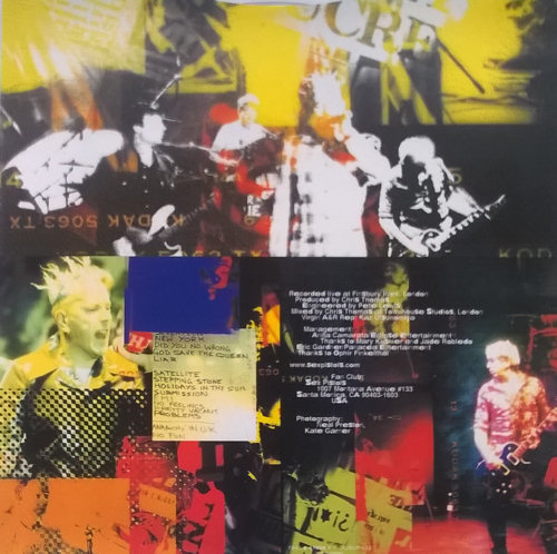 Sex Pistols - Japanese CD replica 2008 Filthy Lucre Live