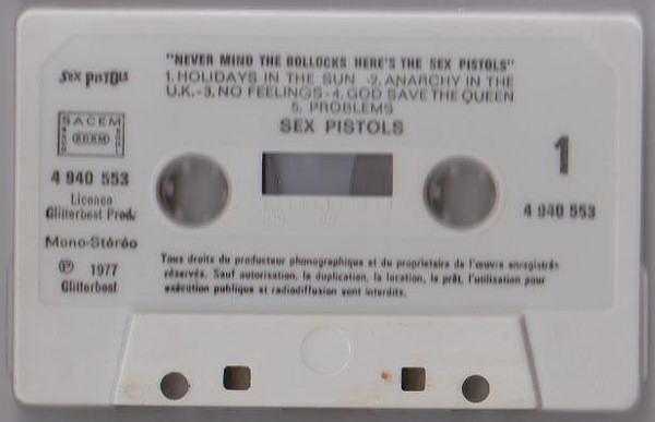 Sex Pistols - NMTB Barclay Cassette