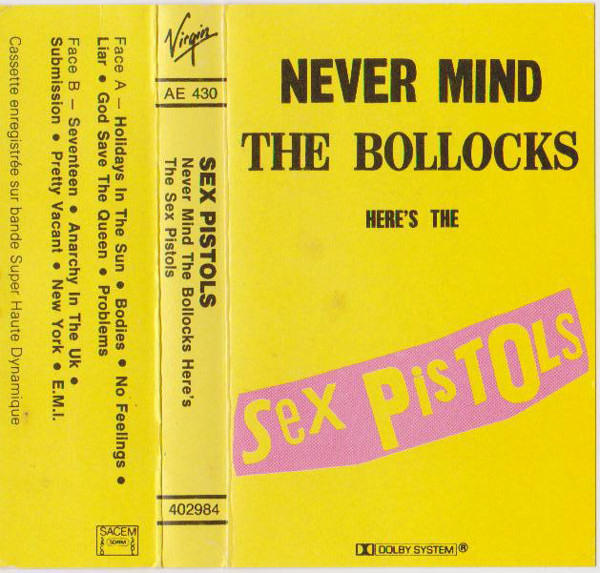  Sex Pistols - NMTB France Virgin Cassette