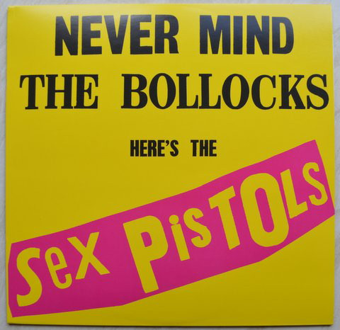 Sex Pistols - Never Mind The Bollocks German coloured vinyl counterfeit