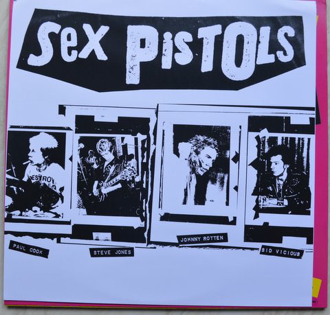 Sex Pistols - Never Mind The Bollocks German coloured vinyl counterfeit