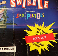 The Great Rock 'N' Roll Swindle Record Store Poster 1980 