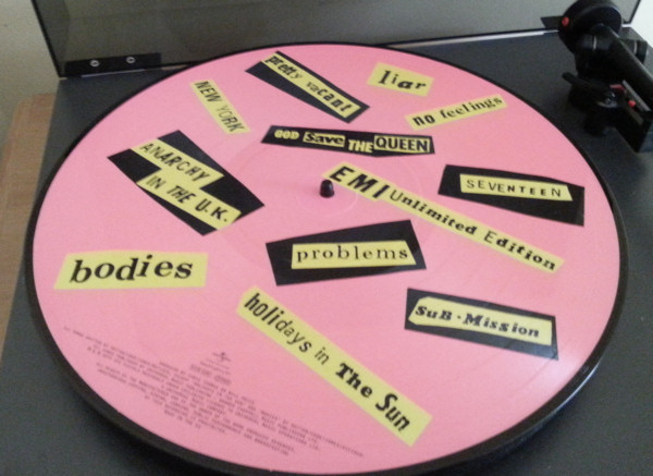  Sex Pistols - Never Mind The Bollocks: United Kingdom 2015 vinyl picture disc LP