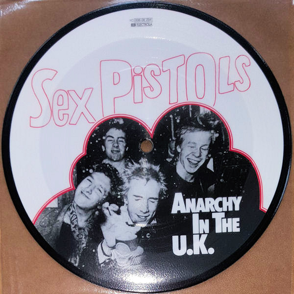 God Save The Sex Pistols Anarchy Counterfeit Picture Disc X 4