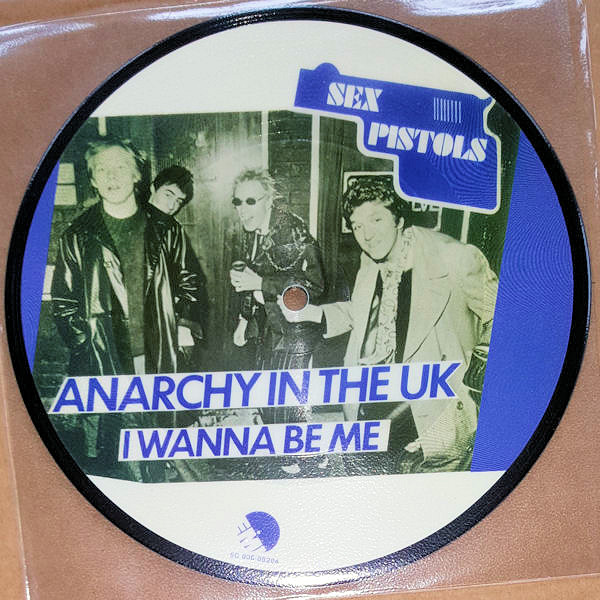 Sex Pistols - Anarchy Counterfeit Picture Disc x 4