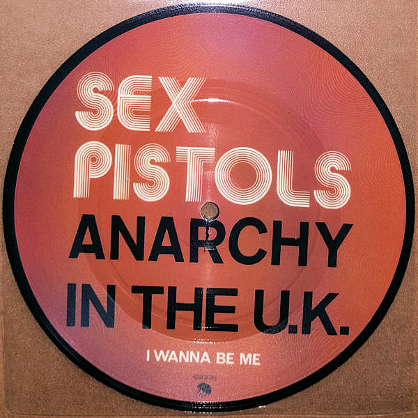 Sex Pistols - Anarchy Counterfeit Picture Disc x 4