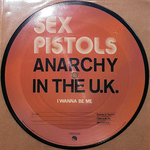 Sex Pistols - Anarchy Counterfeit Picture Disc x 4