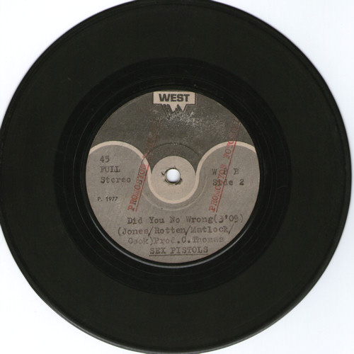 Sex Pistols - God Save The Queen Turkey 7" Promo