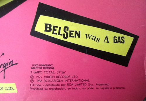 Argentina Test Pressing