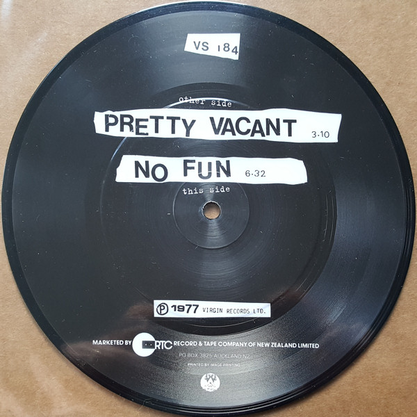 Pretty Vacant Pic Disc