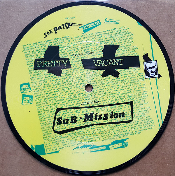 Pretty Vacant Pic Disc