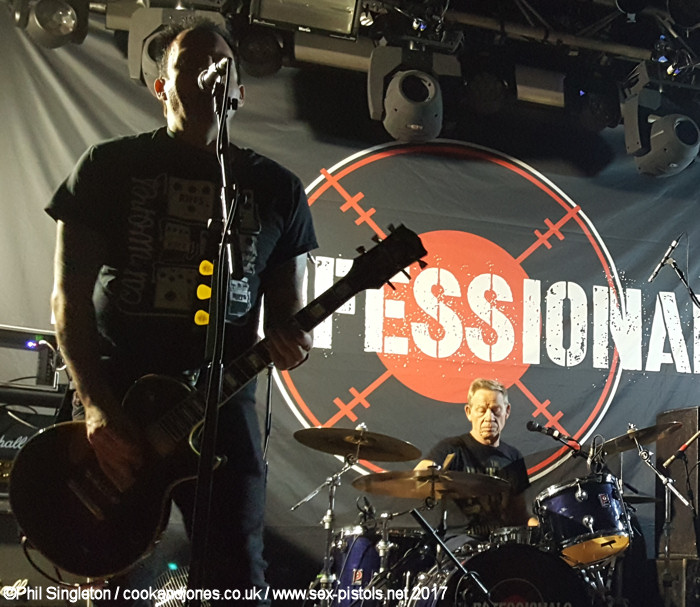 The Professionals London Soundcheck October 2017