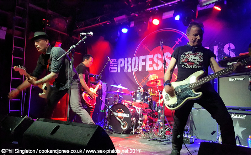 The Professionals The Garage, London, 28th October 2017 Launch Gig