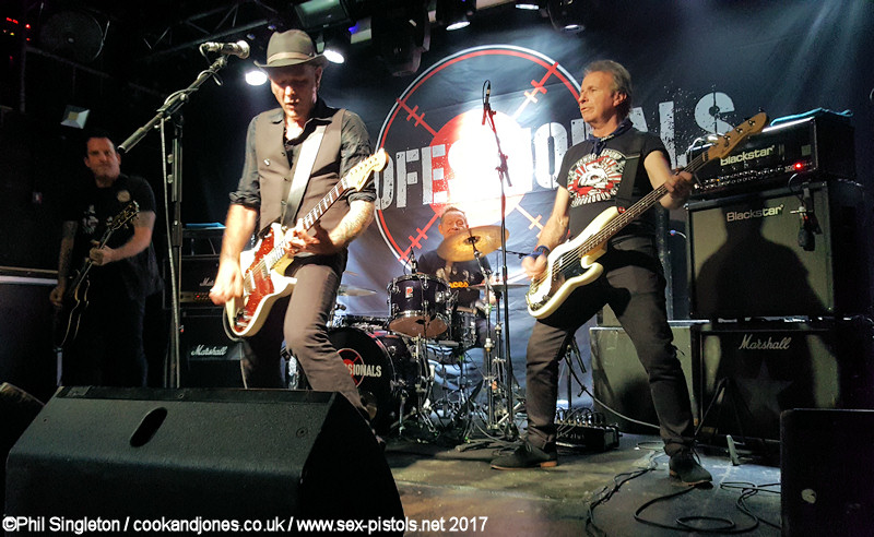 The Professionals The Garage, London, 28th October 2017 Launch Gig