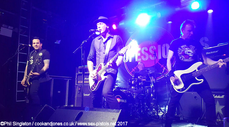 The Professionals The Garage, London, 28th October 2017 Launch Gigv