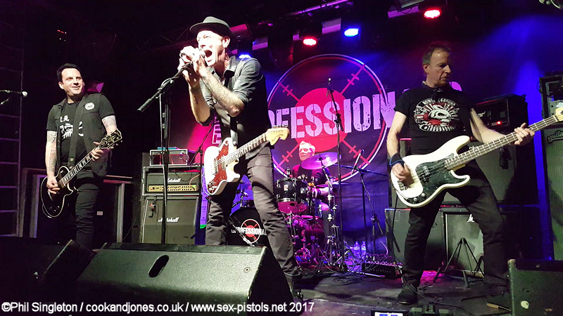 The Professionals The Garage, London, 28th October 2017 Launch Gig