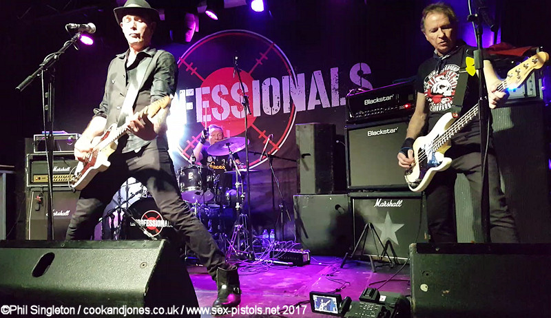 The Professionals The Garage, London, 28th October 2017 Launch Gig