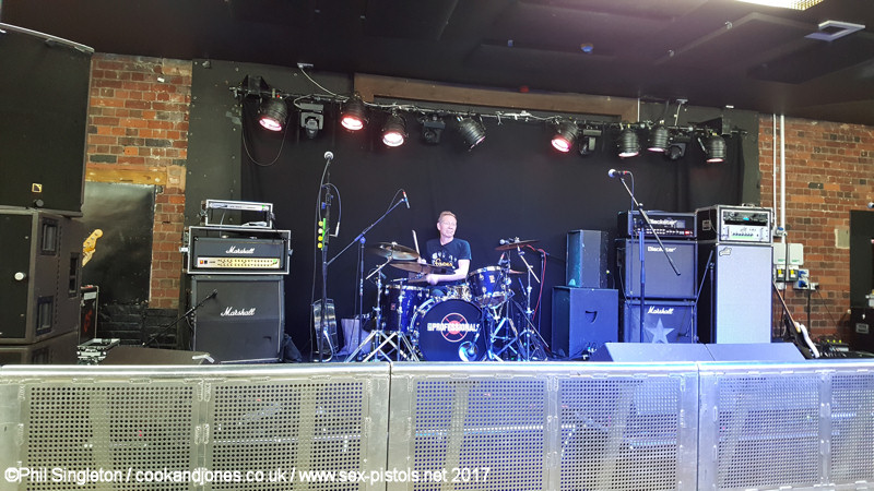 The Professionals Wolverhampton Soundcheck October 2017