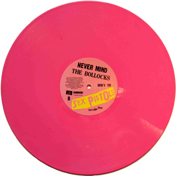 Sex Pistols - Never Mind The Bollocks: United Kingdom HMV pink vinyl LP
