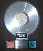 Never Mind The Bollocks Platinum Disc